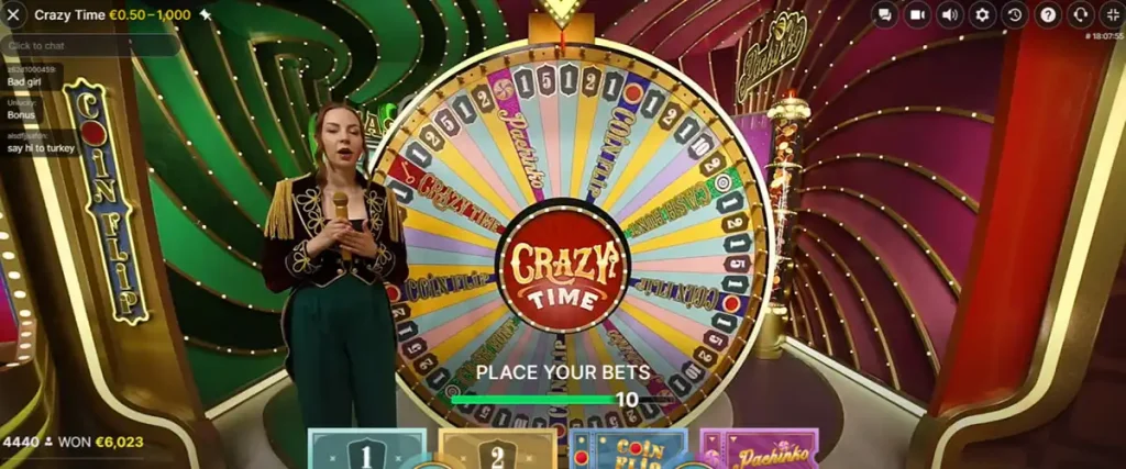 Register and start playing Crazy Time at online casino Register and start playing Crazy Time at online casino